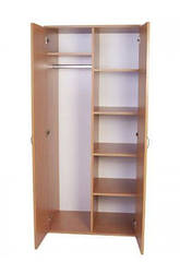 Шафа комбінована для документів і одягу 2-дверна