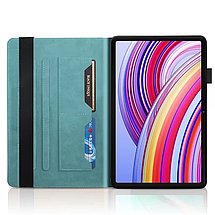 Чохол книжка Wood Book на планшет Xiaomi Redmi Pad Pro (12.1")/блакитний, фото 4