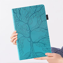 Чохол книжка Wood Book на планшет Xiaomi Redmi Pad Pro (12.1")/блакитний, фото 5