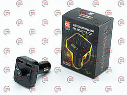 FM модулятор Dk FM01 USB/MP3/12-24В/microSD/USB зарядка 3,1А/Bluetooth 5.0