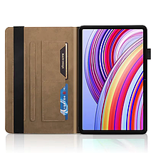 Чохол книжка Wood Book на планшет Xiaomi Redmi Pad Pro (12.1")/коричневий, фото 4