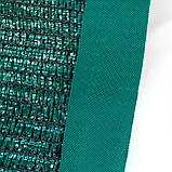 Затіняюча сітка 45% 4 м*5 м посилена з люверсами для городу, фото 3