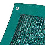 Сітка затінювальна 45% 6 м*8 м посилена з люверсами, фото 5