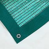 Сітка затінювальна 45% 6 м*8 м посилена з люверсами, фото 8