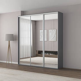 Шафа купе 3 двері 220 х 60 х 240 см N2