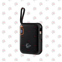 Повербанк 10000 mAh, 1 USB-вихід, заряд через USB/Type-C, індикатор заряду