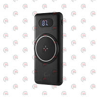Повербанк 10000 mAh, 2 USB-вихід, заряд через microUSB/Type-C, індикатор заряду