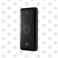 Повербанк 20000 mAh, 2 USB-вихід, заряд через MicroUSB/Type-C, індикатор заряду