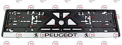 Рамка под номер книжка "PEUGEOT"