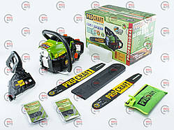 Бензопила PRO CRAFT GS-58X (2 шини, 2 ланцюги: 35 см, 40см)