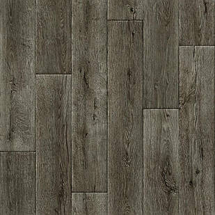 Лінолеум побутовий з утеплювачем Tarkett Supernova Demetra 3 (Супернова Деметра 3) Дуб темно-сірий