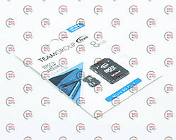 Картка пам'яті microSDHC 8Gb class 10 (adapter SD) Team