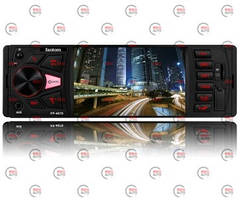 Магнітола Fantom FP-4070 FM/USB/SD/AUX/MP5/WMA/AVI/MKV/BT екран 4"/червоний підсв.