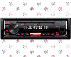 Магнітола JVC KD-X 162R FM/USB/AUX/MP3/Android/сьемн пан./червона підсв.