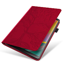 Чохол книжка Wood Book на планшет OPPO Pad Air (10.36")/червоний, фото 4