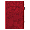 Чохол книжка Wood Book на планшет OPPO Pad Air (10.36")/червоний, фото 7