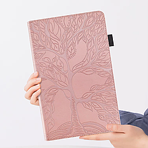 Чохол книжка Wood Book на планшет OPPO Pad Air (10.36")/рожевий, фото 4