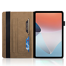 Чохол-книжка Wood Book на планшет OPPO Pad Air (10.36")/коричневий, фото 3