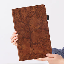 Чохол-книжка Wood Book на планшет OPPO Pad Air (10.36")/коричневий, фото 4