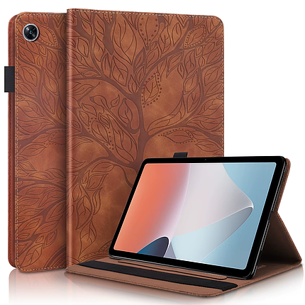 Чохол-книжка Wood Book на планшет OPPO Pad Air (10.36")/коричневий, фото 1