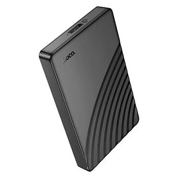 Корпус кишеня Hoco HB46 USB3.0 для зовнішніх дисків HDD/SSD 2.5" SATA Black