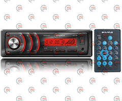 Магнітола Shuttle SUD-386 FM/USB/SD/AUX/MP3/WMA/Bluetooth/червоний підскв.