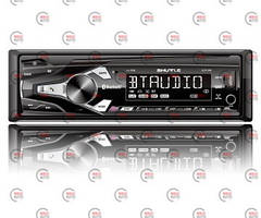 Магнітола Shuttle SUD-389 FM/USB/SD/AUX/MP3/WMA/Bluetooth/біла підсвітка.