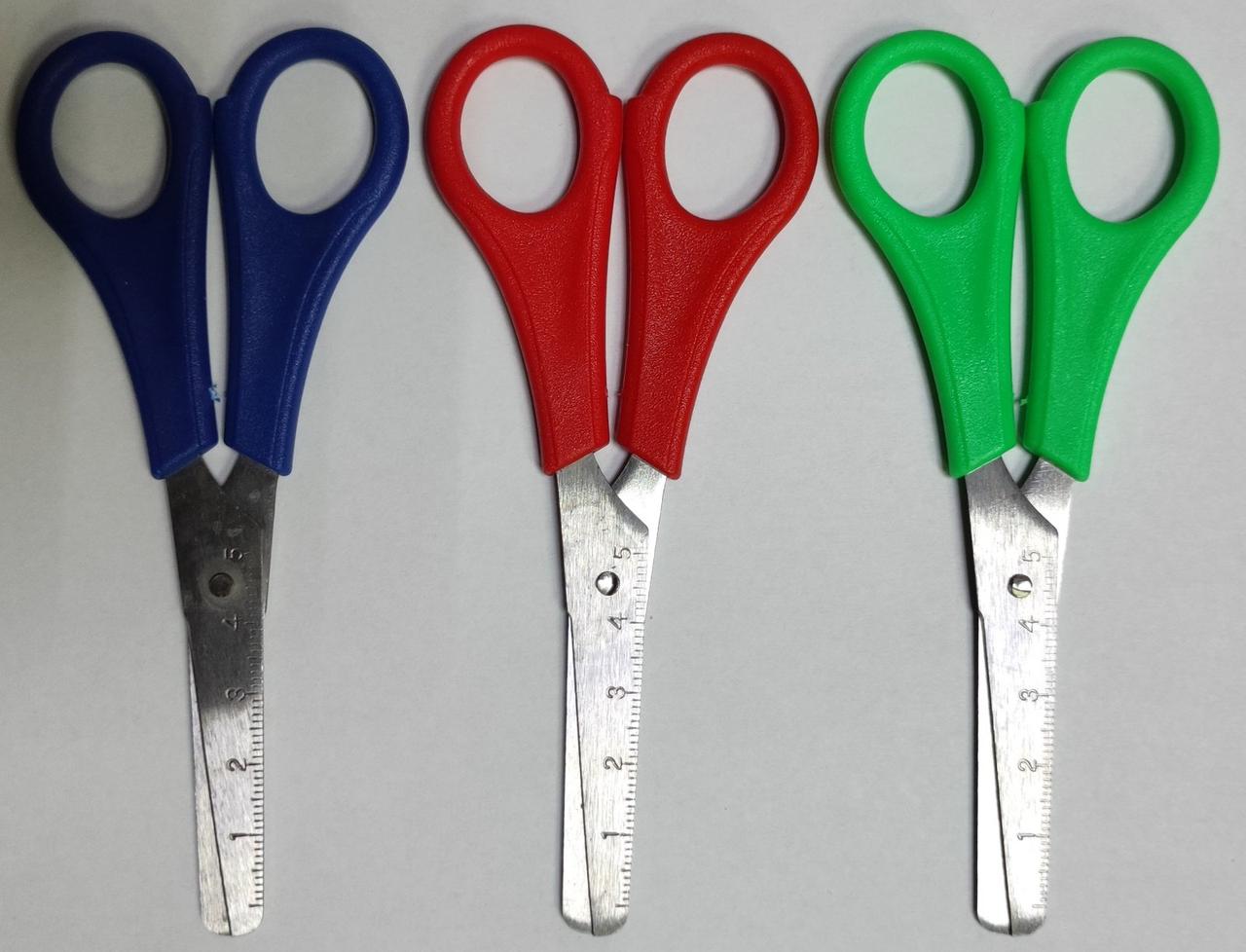 Ножиці дитячі безпечні, тупі кінці No 0896 5см