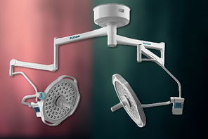 Світильник операційний Convelar 1677 LED двохкупольний