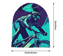 Спортивна шапочка MTB Thunder для велоспорту (one size), фото 3