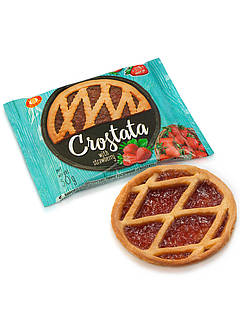 Пиріг Crostata з полуничною начинкою 50 г