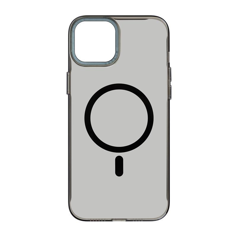 Чохол-накладка Armorstandart Y23 MagSafe для Apple iPhone 15 Transparent Black (ARM68566), фото 1