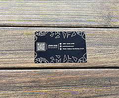 Металева візитка 2