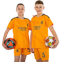 Дитяча футбольна форма 5 BELLINGHAM REAL MADRID Реал Мадрид гостьова 2025 CO-4645 (на зріст 115-160 см)