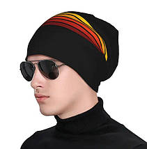 Спортивна шапочка для велоспорту (one size) чорна, фото 4