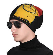 Спортивна шапочка для велоспорту (one size) чорна Чорна, фото 4