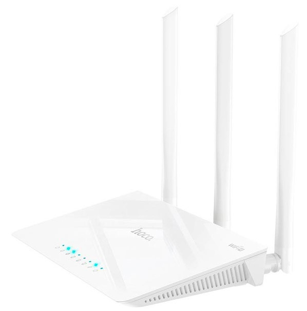Маршрутизатор Hoco HI30 Wi-Fi4, білий, фото 1