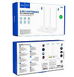 Маршрутизатор Hoco HI30 Wi-Fi4, білий, фото 7