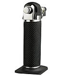 Запальничка газова, турбогорілка 9960, чорна, фото 3