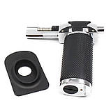 Запальничка газова, турбогорілка 9960, чорна, фото 5