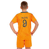 Дитяча футбольна форма 9 MBAPPE Реал Мадрид гостьова 2025 CO-4638 (на зріст 115-160 см), фото 6