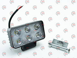 Фара додаткова LED-прямок. 106х55х35 (Д/В/Ш) 12W дальний CREE