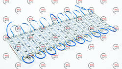 Модуль світлодіодний 12V Синій 6 SMD 5050 1,44 W (20 шт.)