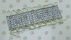 Модуль світлодіодний 12V Жовтий 6 SMD 5050 1,44 W (20 шт.)