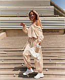 Костюм прогулянковий світшот та штани у кольорах 8653, фото 3