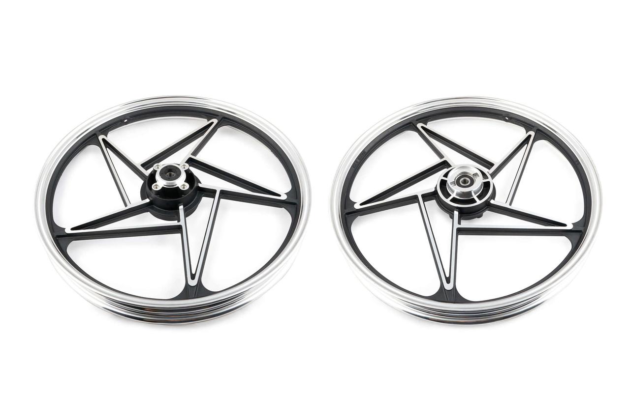 Диск колеса 1,6*18 (перед, диск) (легкосплавний) Zongshen ZS125J ZY, MC-D-1084, фото 1