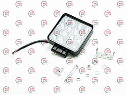 Фара додаткова LED 105х105х35 (Д/В/Ш) 48W дальній SPOT