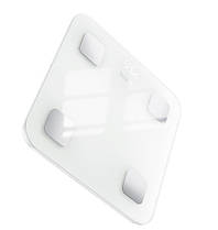 Ваги підлогові розумні, з аналізатором жиру Hoco HI21, білі, фото 4