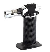 Запальничка газова, турбогорілка 9960, чорна