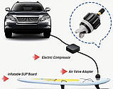 Універсальний перехідник адаптер для накачування SUP дощок, човнів ПВХ та байдарок автомобільним компресором, фото 4